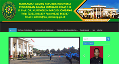Desktop Screenshot of pa-jombang.go.id